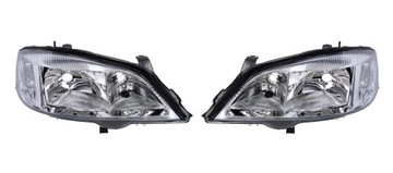 REFLEKTOR LAMPA PRZÓD OPEL ASTRA G II 98- KOMPLET