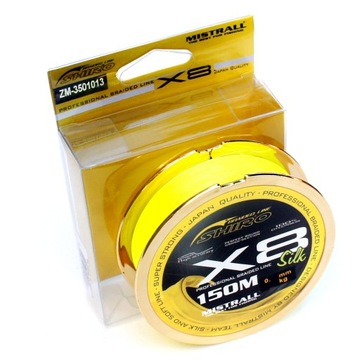 Plecionka Shiro Mistrall X8 0,10/150 m NEW 7,10 KG