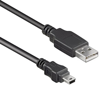 KABEL USB 2.0 - mini USB PRZEWÓD miniUSB 1,8m