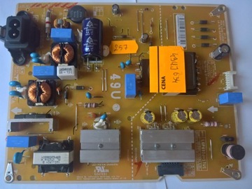 Moduł zasilania EAX67189201 (1.6) z TV LG 49UJ634