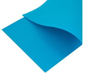 MIĘKKI FILC 1mm w ARKUSZACH 30x40cm NIEBIESKI |657