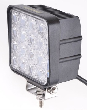 REFLEKTOR ROBOCZY LAMPA 16x LED 48W FLOOD 12V 24V