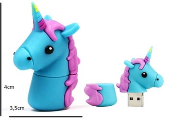 USB-ПЕРЕДНИК 8 ГБ UNICORN PONY BLUE FAIRY TALE