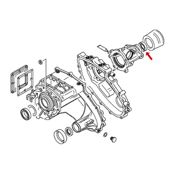 GUFERO REDUKTOR KLIKOVÉ HŘÍDELE L200 PAJERO 3231A047