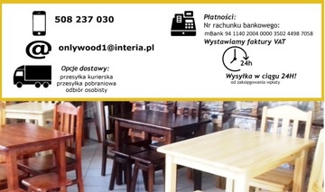 Стол МАССИВНЫЙ 90х50 FREE COLOR СТОЛОВАЯ бар-паб