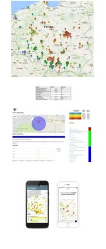 Станция измерения смога, пыль PM1 PM2,5 PM10, GSM-модем