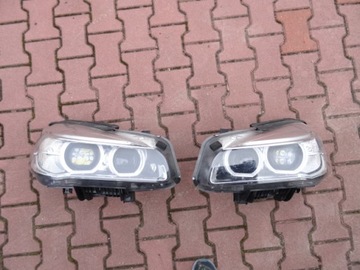 BMW f45 f46 lampa przód kpl. led 7422579 7422580