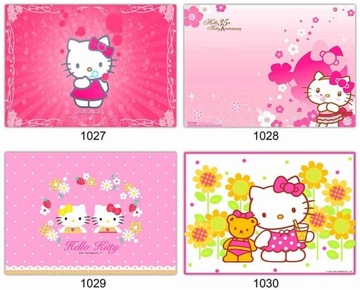 OPŁATKI na tort HELLO KITTY prostokąt, grube, 24h