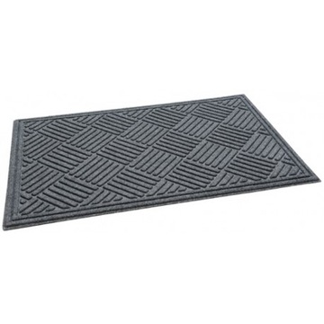 WYCIERACZKA wejściowa|na gumie|szara CROSS 45x75cm