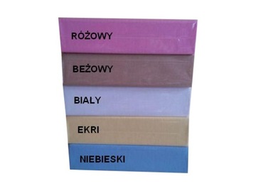 PRZEŚCIERADŁO 160x200 JERSEY Z GUMKĄ GRUBE 160/200