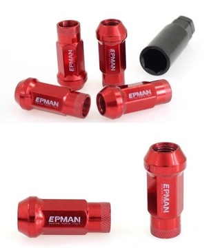 Гайки Epman JDM M12x1,25 Красные