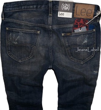 LEE DAREN jeansy slim vintage rozdarcia W30 L34
