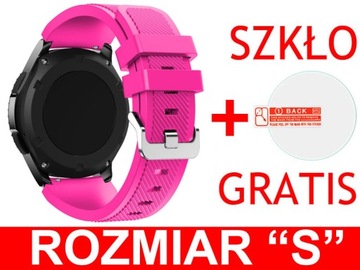 RÓŻOWY Pasek Samsung Galaxy Watch 46mm ROZMIAR S