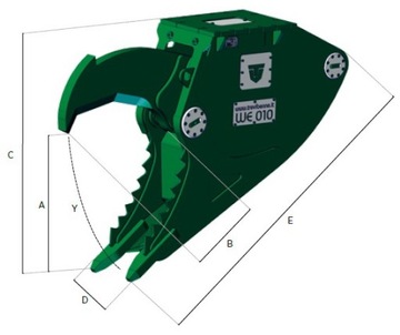 Trevibenne WE 010 Корнерыхлитель HARDOX