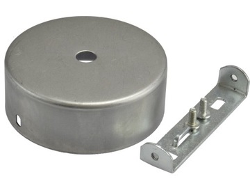 Podsufitka metalowa SUROWA do lampy wiszącej 80mm