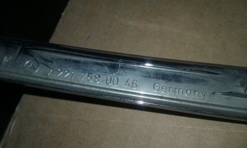 Хромированная задняя накладка Mercedes W221 A2217580046