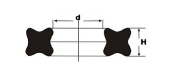 Кольцо уплотнительное X-RING 14,8х2,62