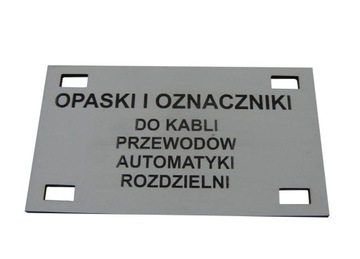 etykiety na kable opisowe oznaczniki 10 SZTUK