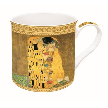 KUBEK PORCELANOWY Art Masterpiece - Pocałunek GUSTAV KLIMT