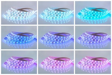 КОМПЛЕКТ Светодиодной ленты 300SMD RGB 5050 Контроллер IP65 5м