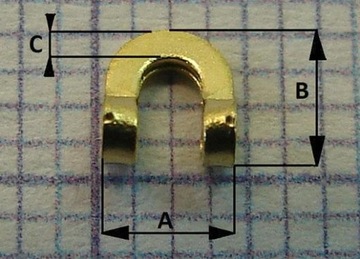 СТЕПУП, размер 2, СТАНДАРТНАЯ ЛАТУНЬ, 10 шт.