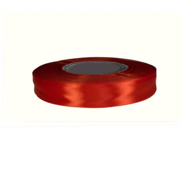 Tasiemka satynowa 12mm 32mb MARCHEWKA 8031 wstążka