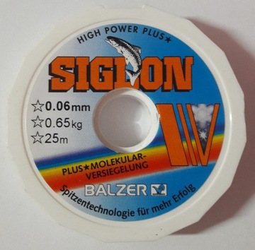 Żyłka przyponowa Siglon V 0,06 mm/25 m - Balzer