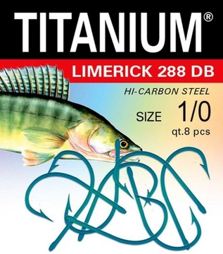 HACZYKI ROBINSON TITANIUM LIMERICK ROZ. 1 10szt