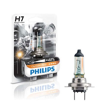 Philips Żarówka H7 CityVision Moto +40% światła