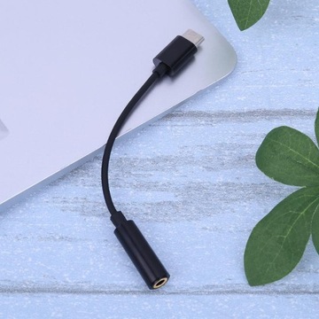 Переходник USB-C на разъем 3,5 мм, черный