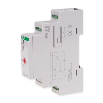 F&F PRZEKAŹNIK CZASOWY OPÓŹNIONY PO-415 230V