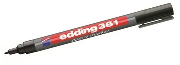 EDDING 361 черный сухостираемый маркер x3