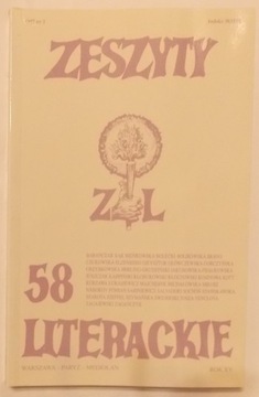 ZESZYTY LITERACKIE 58 2/1997