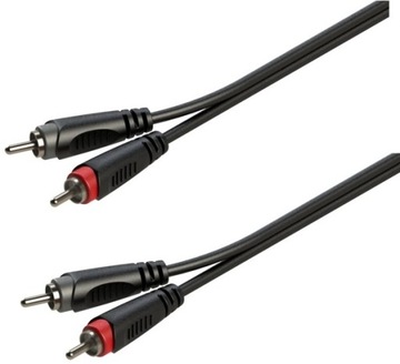 Кабель Roxtone RACC130L1 2x RCA м - 2x RCA м 1м