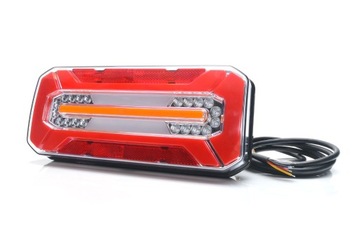 LAMPA TYLNA ZESPOLONA 12/24V LED DIODA WAŚ W185