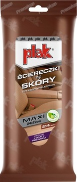 ATAS PLAK MAXI ściereczki do skóry Kwiaty polinezji 24x22 cm 24szt