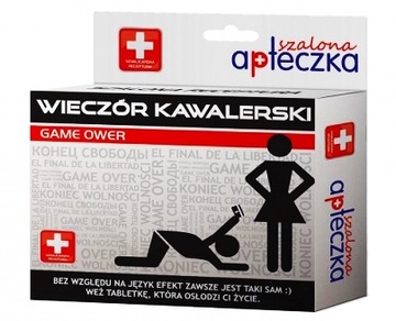 Tabletki, DRAŻETKI, Śmieszny Prezent na KAWALERSKI