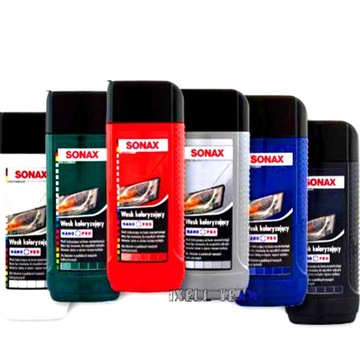 SONAX 250 ml wosk koloryzujący 6 KOLORÓW do wyboru Polish+Wax Color 944