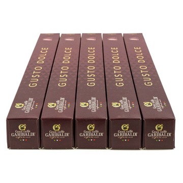 Nespresso Итальянские капсулы Garibaldi Sweet Gusto Dolce 50 капсул