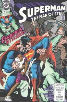 SUPERMAN MAN OF STEEL # 2 - 1991- KOMIKS USA - 9.6