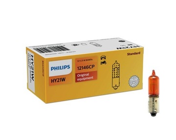 Philips Żarówki HY21W Vision +30% więcej światła