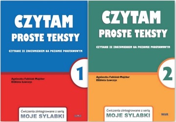 CZYTAM PROSTE TEKSTY ze zrozumieniem CZ.1 i 2 WiR