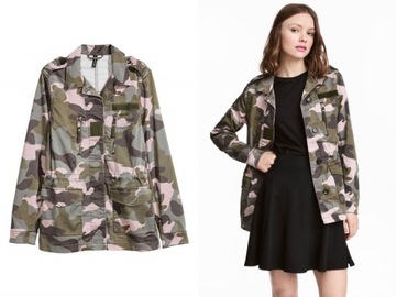 Camo hotsell jacket h&m