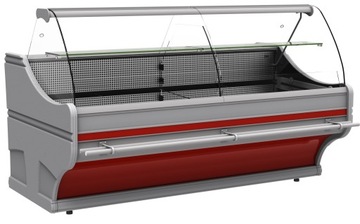 WCh-6/1B WEGA ПРИСТЕНКА ХОЛОДИЛЬНАЯ ВИТРИНА!БОЧНИЯ!ЛЕДИ