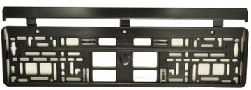 50 szt. czarnych ramek pod tablice rej. z ATESTEM