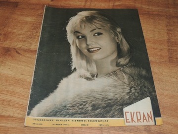 EKRAN 11/1958 M Demongeot B Bilewski P Negri Munk