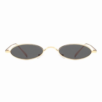 okulary lenonki vintage retro lata 90 wąskie UV400