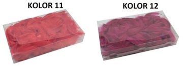 ПЕРЬЯ 50 ГРАММ ПЕРЬЯ ДЕКОРАТИВНЫЕ 23 ЦВЕТА 300 ШТ.