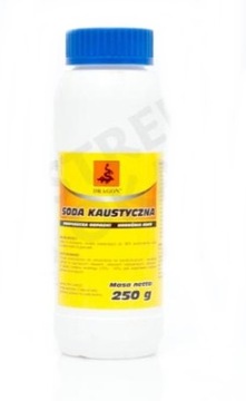 SODA KAUSTYCZNA / WODOROTLENEK SODU /NaOH 250g