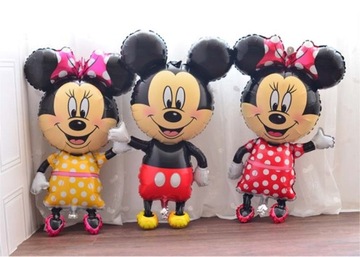 BALON 3 rodzaje Myszka Mickey Miki Minnie DUŻY PL